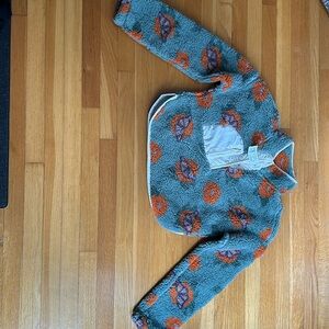 PAC Sun NWT multi color crop fleece, never worn.